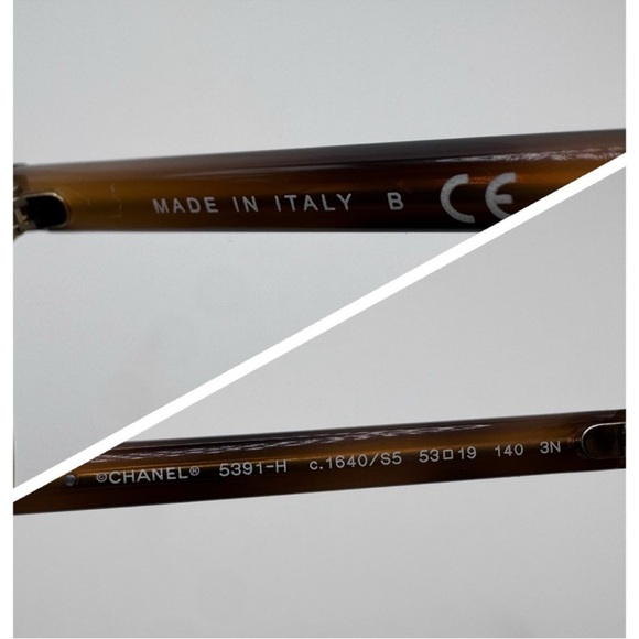 CHANEL Tan Oversized Sunglasses with Gradient Lenses - Picture 11 of 12